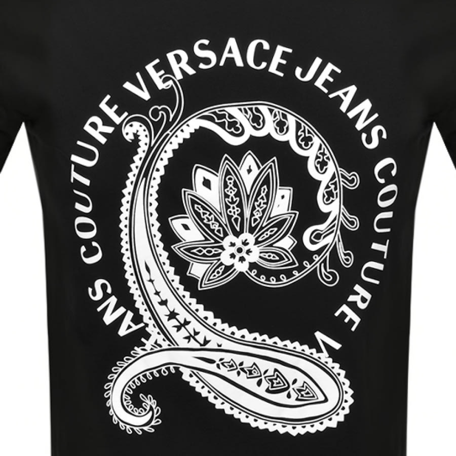 Alternative Image for ProductVersace Jeans Couture Logo T Shirt Black3